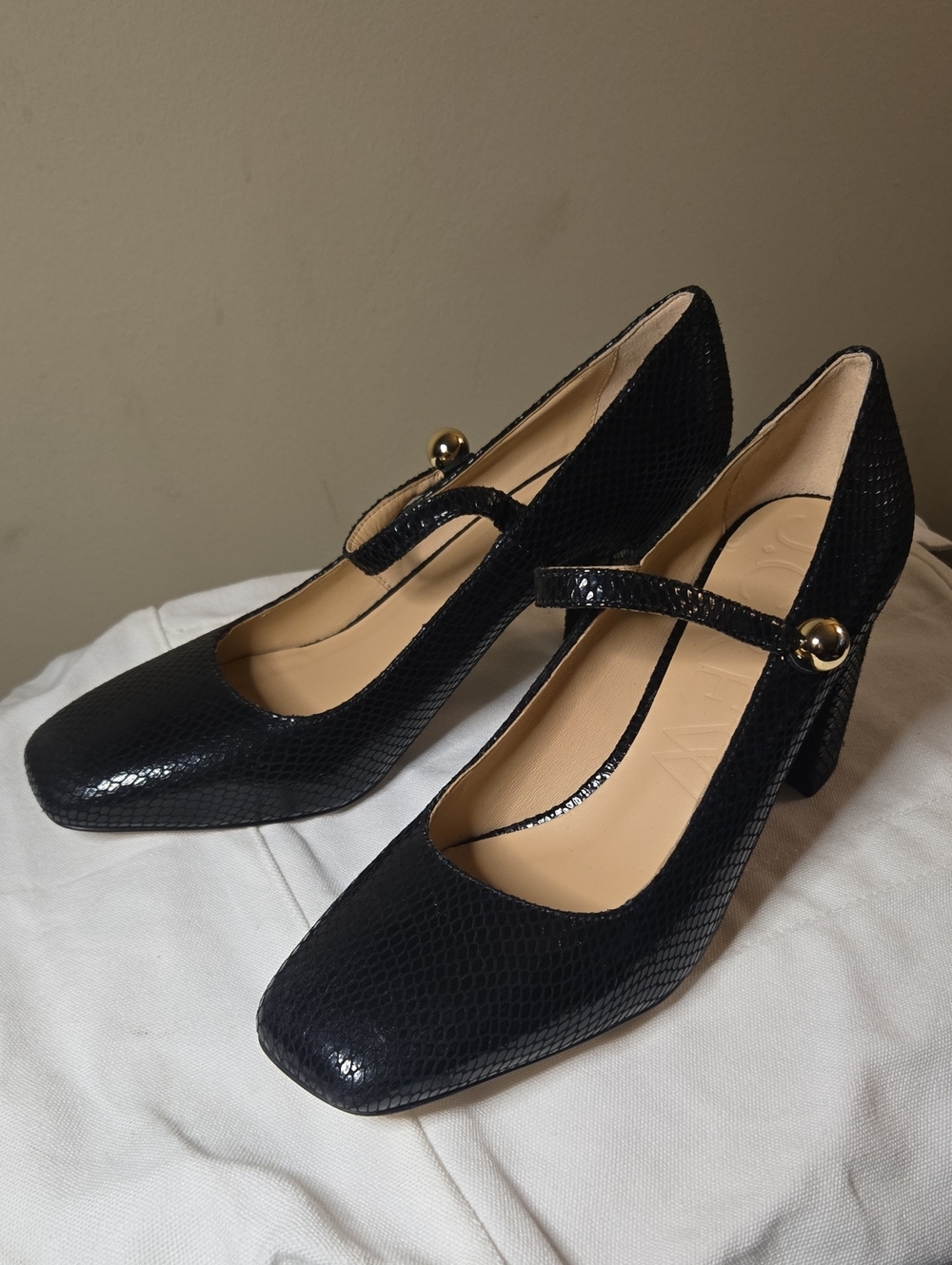 J Crew Snake Print Maisie Mary Jane Pumps